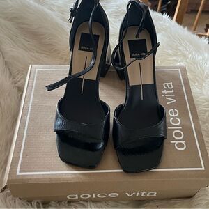 Dolce vita black heels